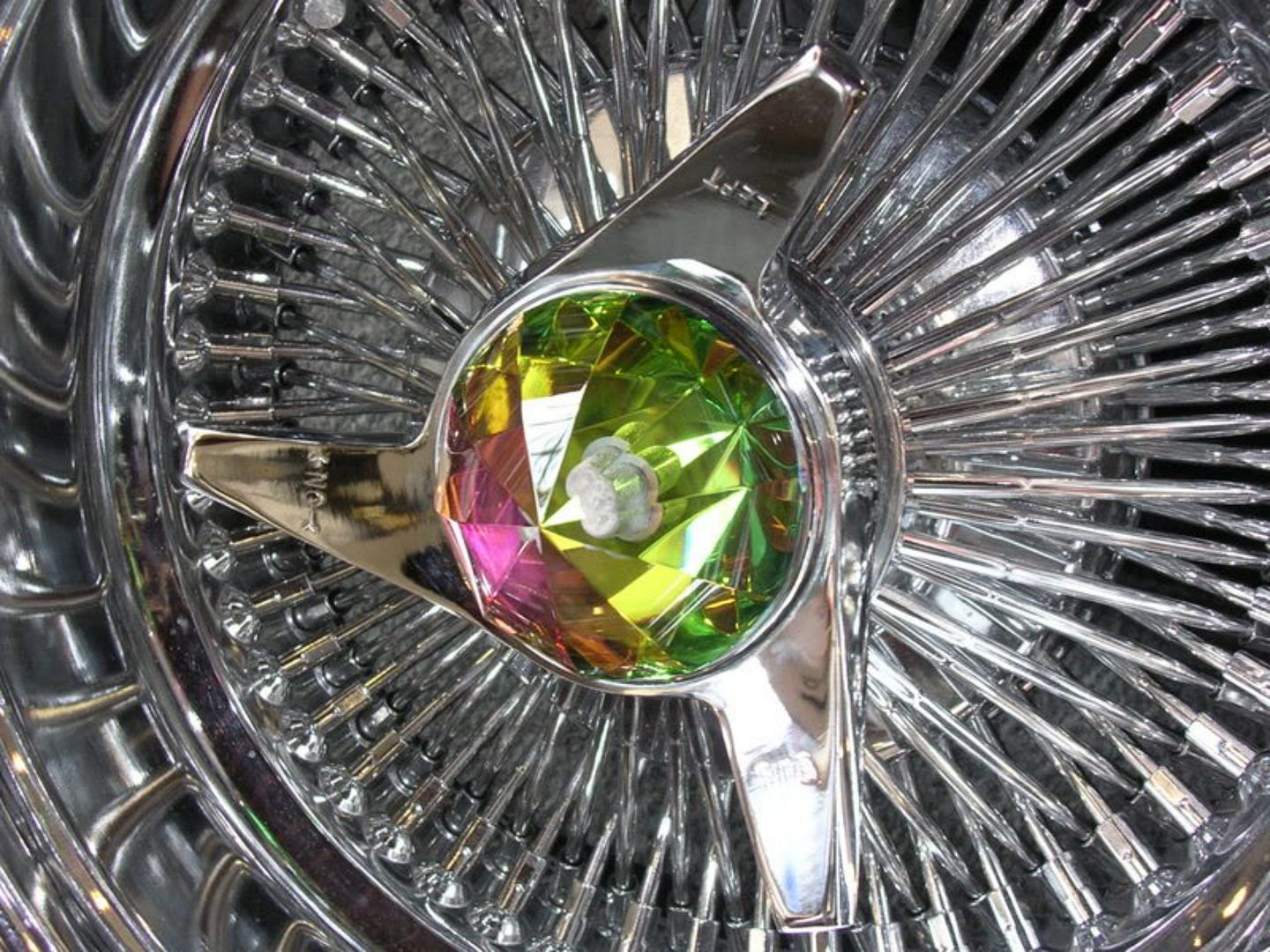 Zenith Wire Wheel 15 x 7" Std.72 Spoke Chrome CrossLace Vintage! eBay